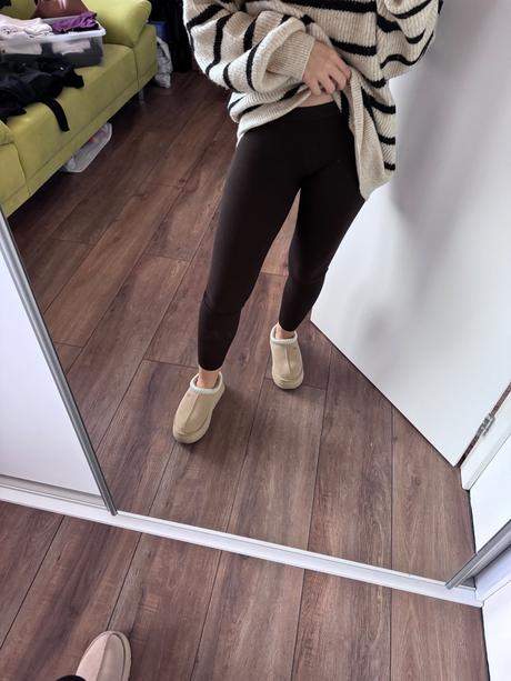 Hnedé legíny zara, zara,s