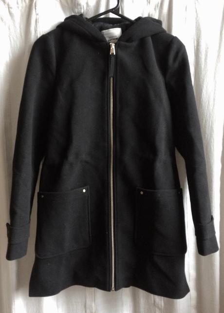 Pimkie vlnený kabát s kapucňou vel.s, pimkie,s