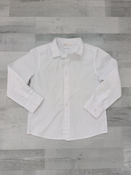 Košeľa slávnostná hm, h&m,122