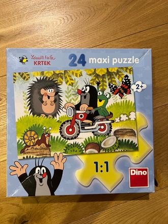 Puzzle krtek 24 2+,