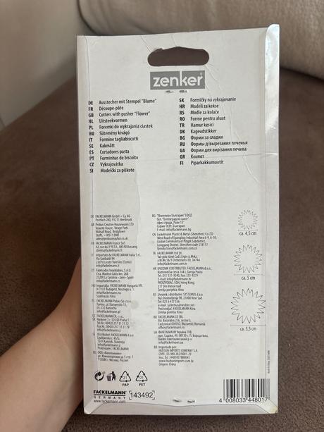 Zenker vykrajovačky, 