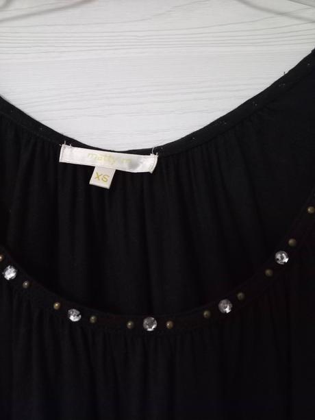 Tričko biele xs/s voľnejšie, s