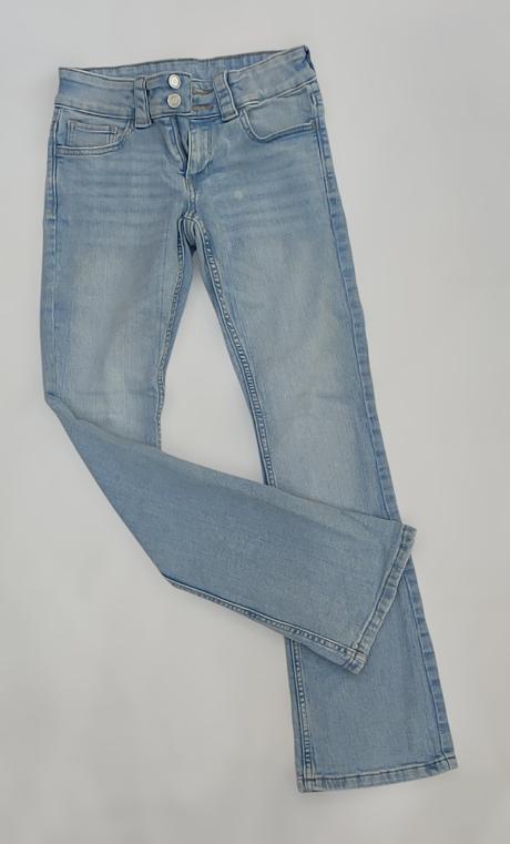 Zvonové džínsy, h&m,152