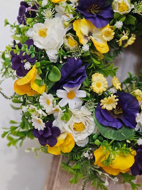 Jarný veniec na dvere, 