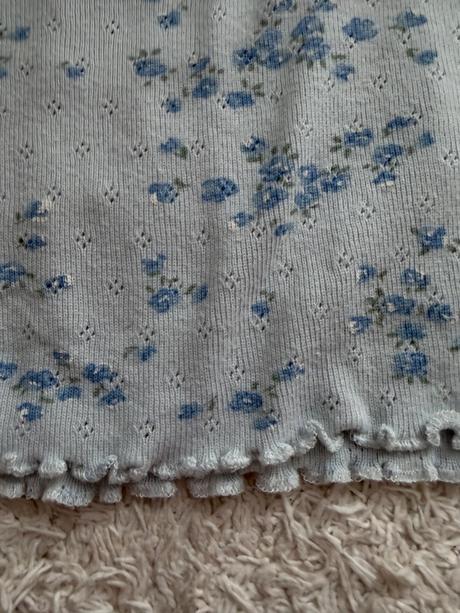 Tricko lindex z bavlny pointelle, lindex,122