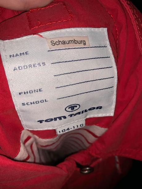 Dievčenská jarná bunda, tom tailor,104