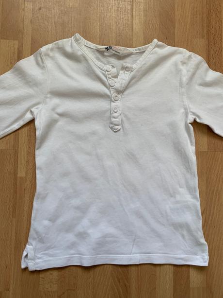 H&m biele tričko, h&m,92