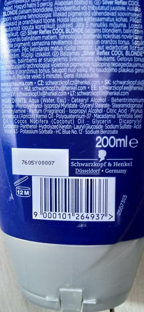 Kozmetika vlasová., 