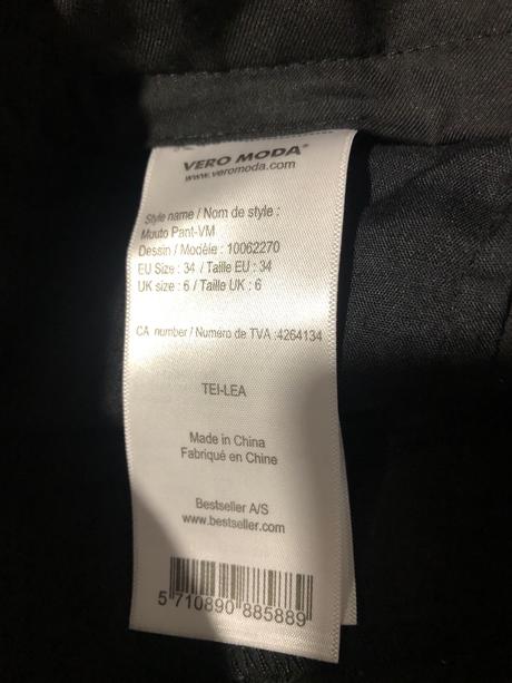 Elegantné nohavice., vero moda,36