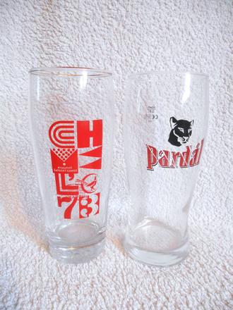 Zberateľské pivové poháre,