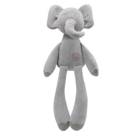 Plyšový sloník mojkáč - biely alebo sivý, 