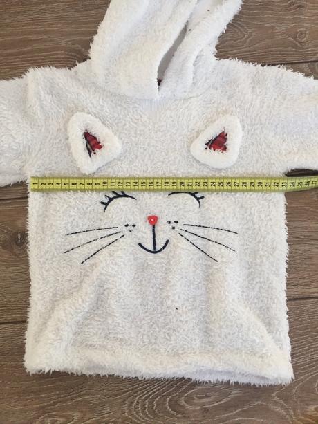 Kozusinova mikina 4/5 rokov, 110