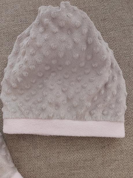 Detský set zimná čiapka + nákrčník, 134