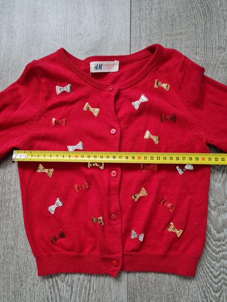 Detský vianočný sveter, h&m,104