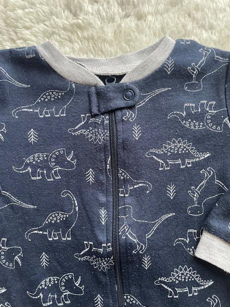 Zipsove pyzamko dinosaury 68, 68
