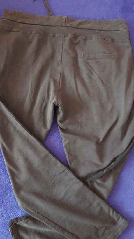 Elegantné nohavice - antracit, xxl