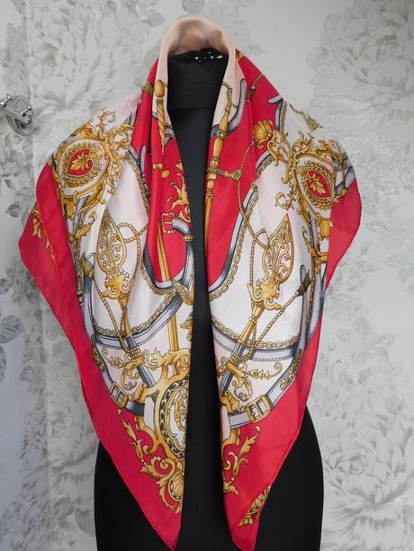 Ashley brooke kvalitná luxusna hodvabna šatka, xl