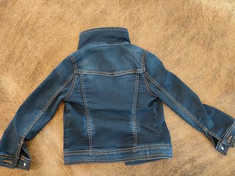 Rifl.bunda, veľ. xs, cca 110/116 cm, benetton,110