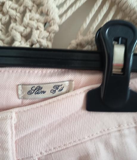 Svetloružové džínsy zara, zara,l