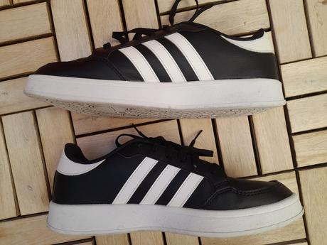 Čierne topánky adidas veľ. 43 a pol, adidas,43