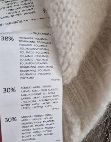 Reserved pulóver z mohérovej zmesi, reserved,m