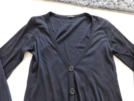 Dlhšia mikina na gombíky l, terranova,l