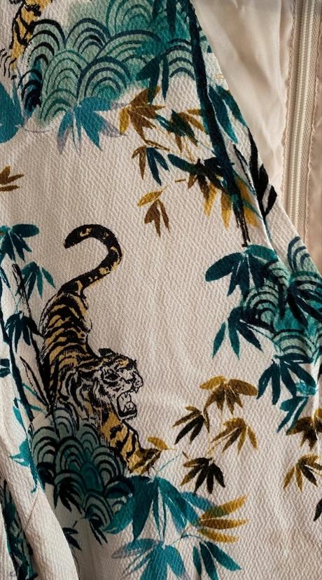 Letné šaty s tigrami h&m, h&m,m