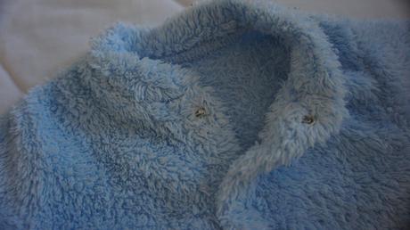 Huňatý kabátik so sloníkmi, richelieu,74