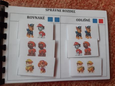 Labková patrola zosit s aktivitami, 