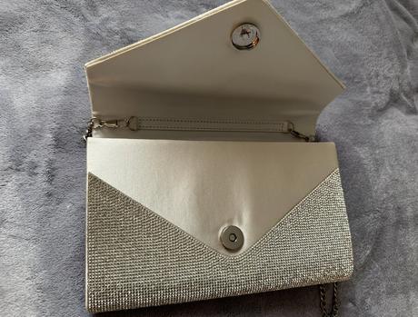 Aldo kabelka s kamienkami a striebornou retiazkou, aldo