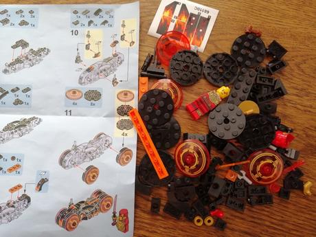 Stavebnica ninjago ninja,