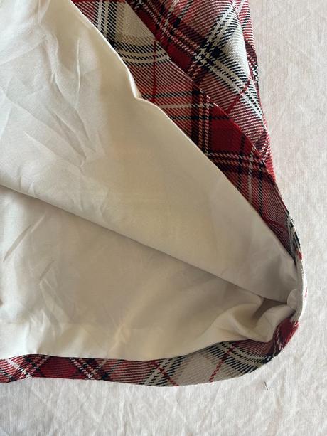 H&m káro sukňa vel.44/l-xl, h&m,44 / l / xl