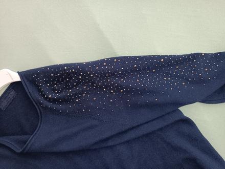 Pulóver jemny z vlny, s