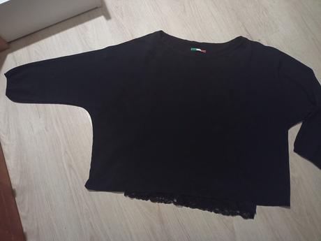 Tričko s netopierimi rukávmi, oversize, 