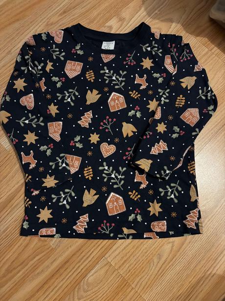 Vianočné tričko, lindex,110