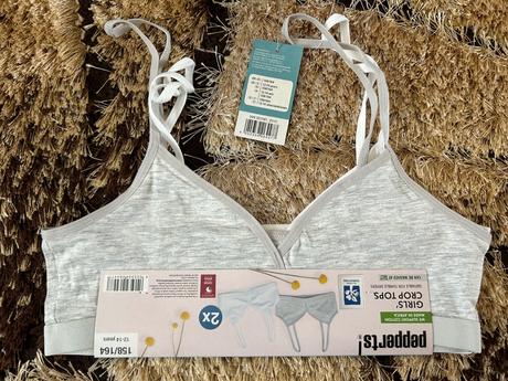 Dievčenské podprsenky 2 ks, pepperts,158