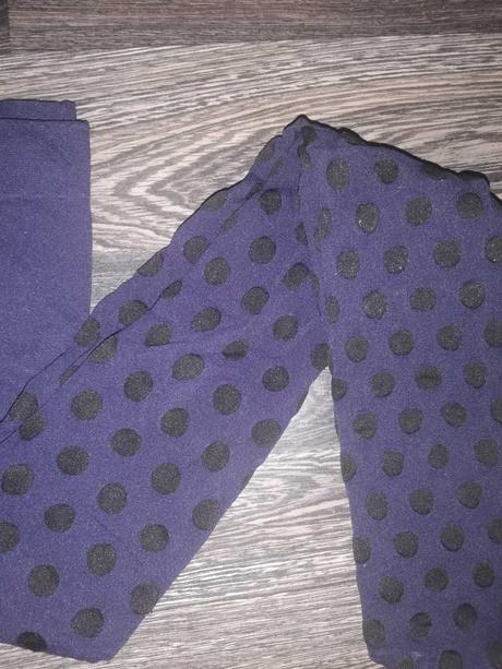 Bodkované pančušky h&m, h&m