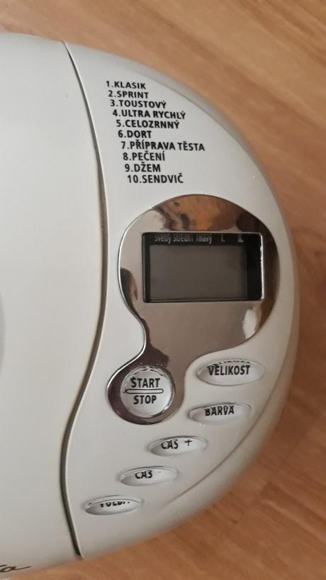 Elektrická pekáreň na chlieb, eta