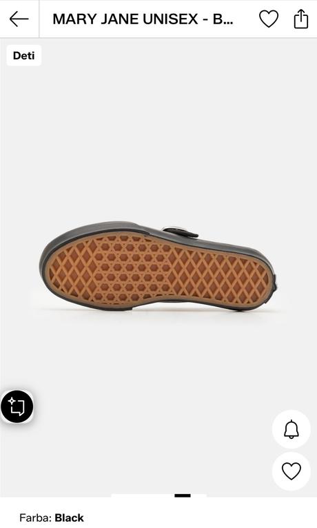 Vans balerínky s remienkom v.33, vans,33