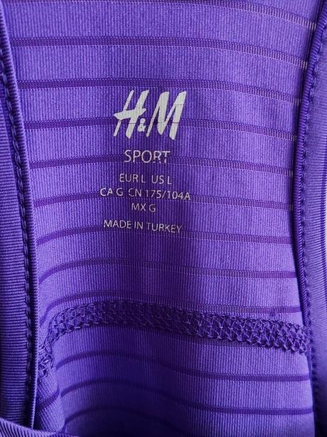 Športové tielko h&m, h&m,l
