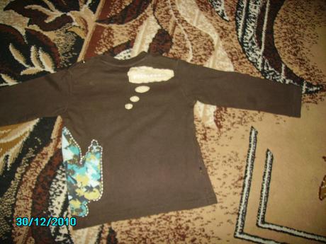 Tričko s dlhým rukávom, kenvelo,104