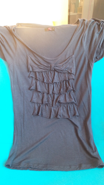 Chutne maslickove tmavomodre tricko, s/m, s