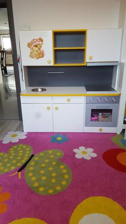 Detska kuchynka drevena decodom, 