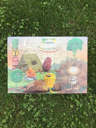 Puzzle + karty kvarteto, 