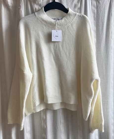 Adika smotanový pulover vel.l-xl, l / xl