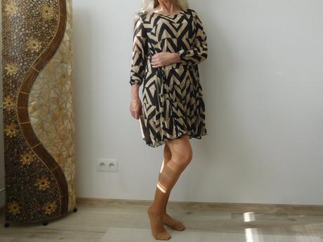 Šaty tilové pružné ležerný strih, xl,, xl