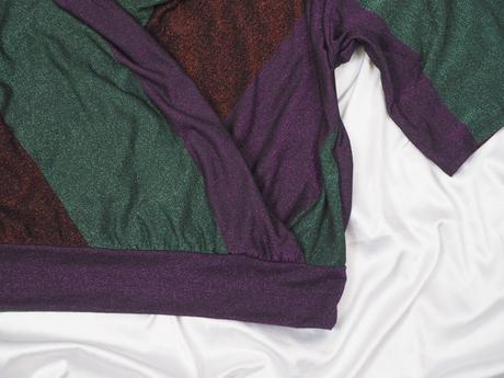 Luxusný pulover plums, xl