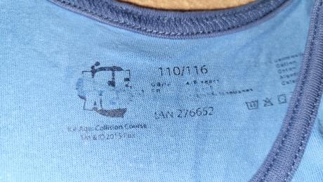 2x tielko, boxerky velk. 110/116, lupilu,110