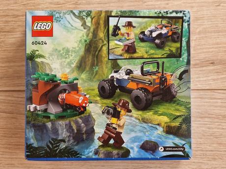 Lego city 60424 štvorkolka na prieskum džungle, 