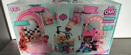 Lol surprise omg shine on salon & spa, 